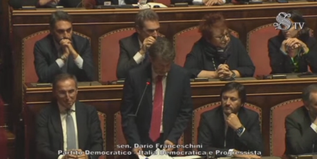 Franceschini: E l'Italia, di fronte a questo indebolimento, per rispetto della sua storia, per rispetto dei suoi valori, non pu e non deve stare in silenzio.